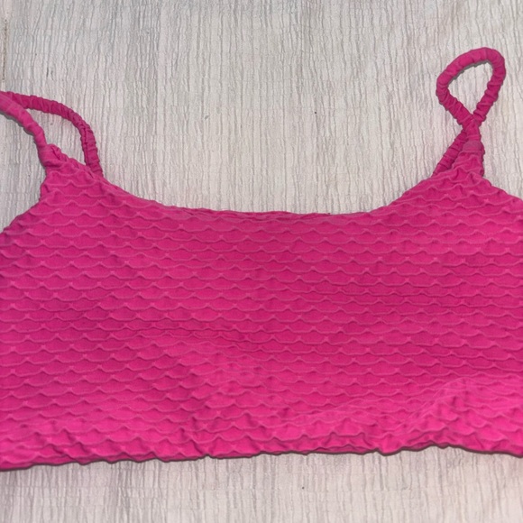 Booty by Brabants Pink Textured Sports Bralette - Picture 3 of 8